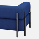 2-seater pole with armrests