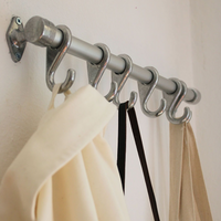 Tubular Clothes and Robe Hanger