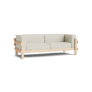 Kube Sofa 3 posti, telaio pino, tessuto Remix 223