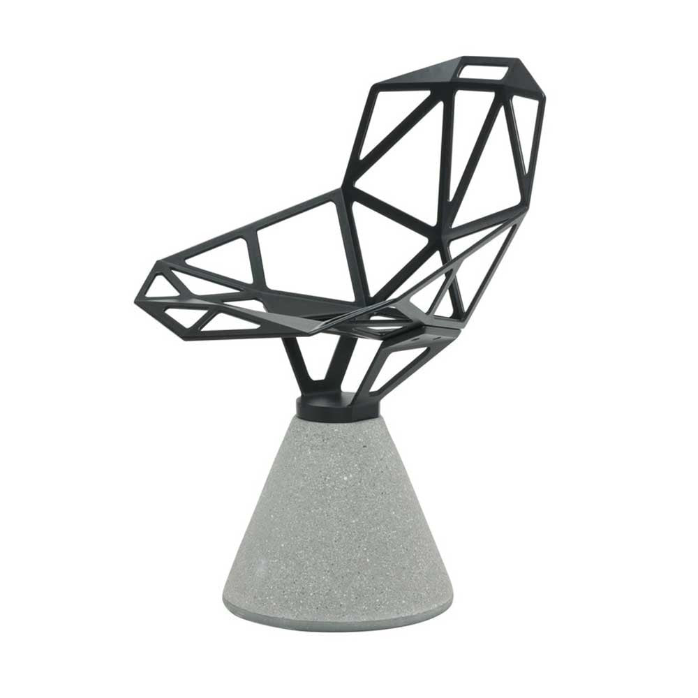 Chair_One - Base in cemento