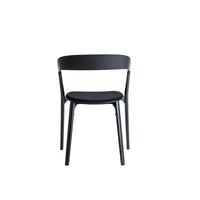 Pila - sedia impilabile con seduta imbottita