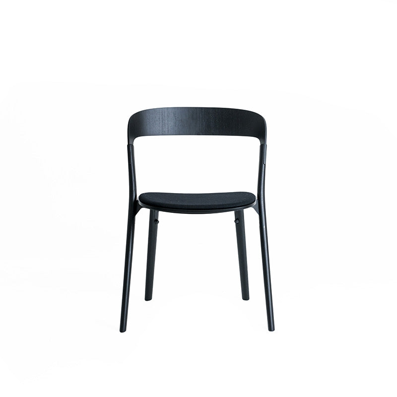 Pila - sedia impilabile con seduta imbottita