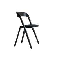 Pila - sedia impilabile con seduta imbottita