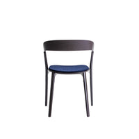 Pila - sedia impilabile con seduta imbottita