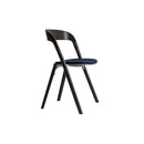 Pila - sedia impilabile con seduta imbottita