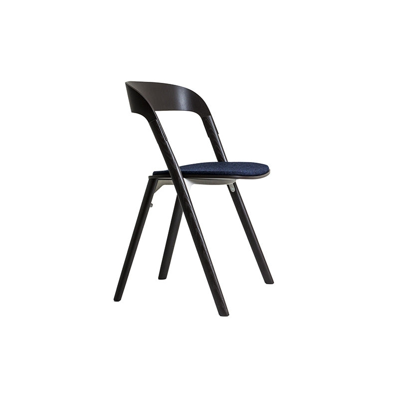 Pila - sedia impilabile con seduta imbottita