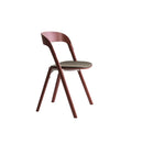 Pila - sedia impilabile con seduta imbottita