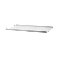 String Metal Shelf with Low Edge Galvanized