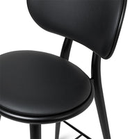 High stool con schienale