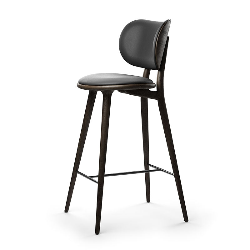 High stool con schienale
