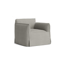 Mimi 1 Seater Turf Light Grey