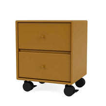 DRIFT Bedside Table - wheels