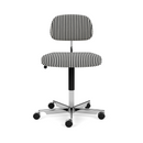 Kevi 2534U Chair with wheels - padded