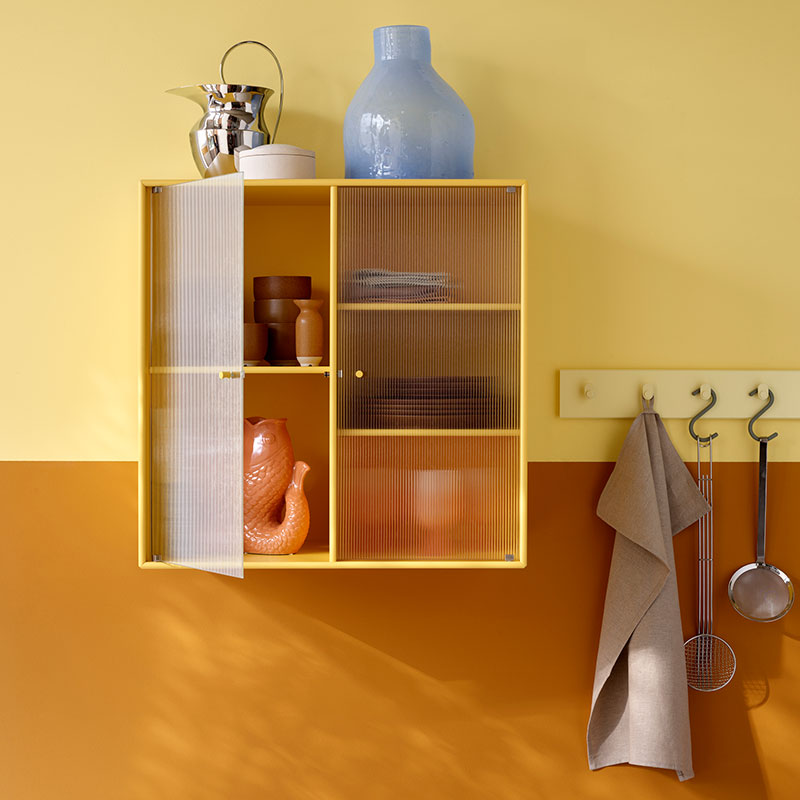 RIPPLE II Display cabinet - suspended