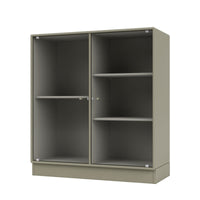 QS_RIPPLE II Credenza vetrina - plinto