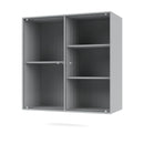 RIPPLE II Credenza vetrina - sospesa