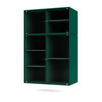 QS_RIPPLE III Display cabinet - suspended