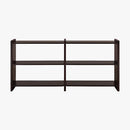 Mortise Low Bookcase 
