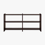 Mortise Low Bookcase 