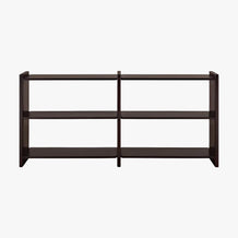Mortise Low Bookcase 