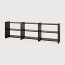 Mortise Low Bookcase 