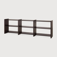 Mortise Low Bookcase 