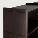 Mortise Low Bookcase 