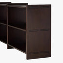 Mortise Low Bookcase 