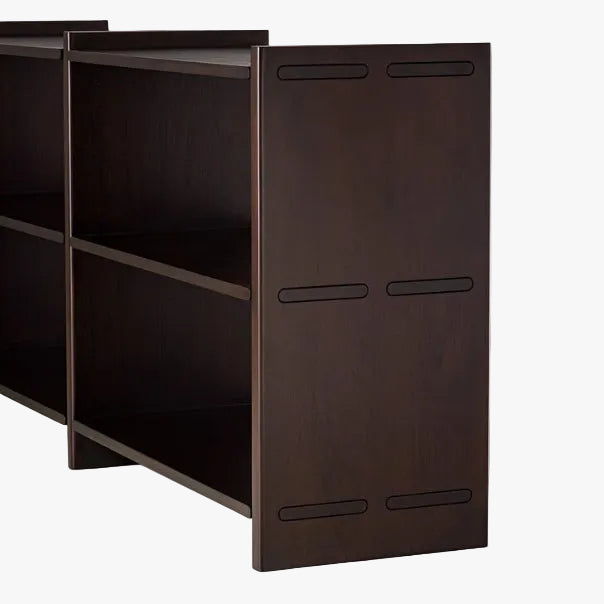 Mortise Low Bookcase 