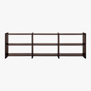 Mortise Low Bookcase 