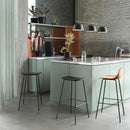 Fiber Counter/Bar Stool - Base tubolare