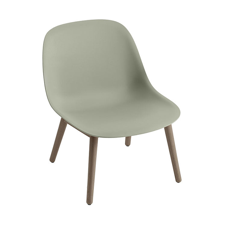 Fiber Lounge Chair - Base in legno