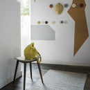 Fiber Stool - Base in legno