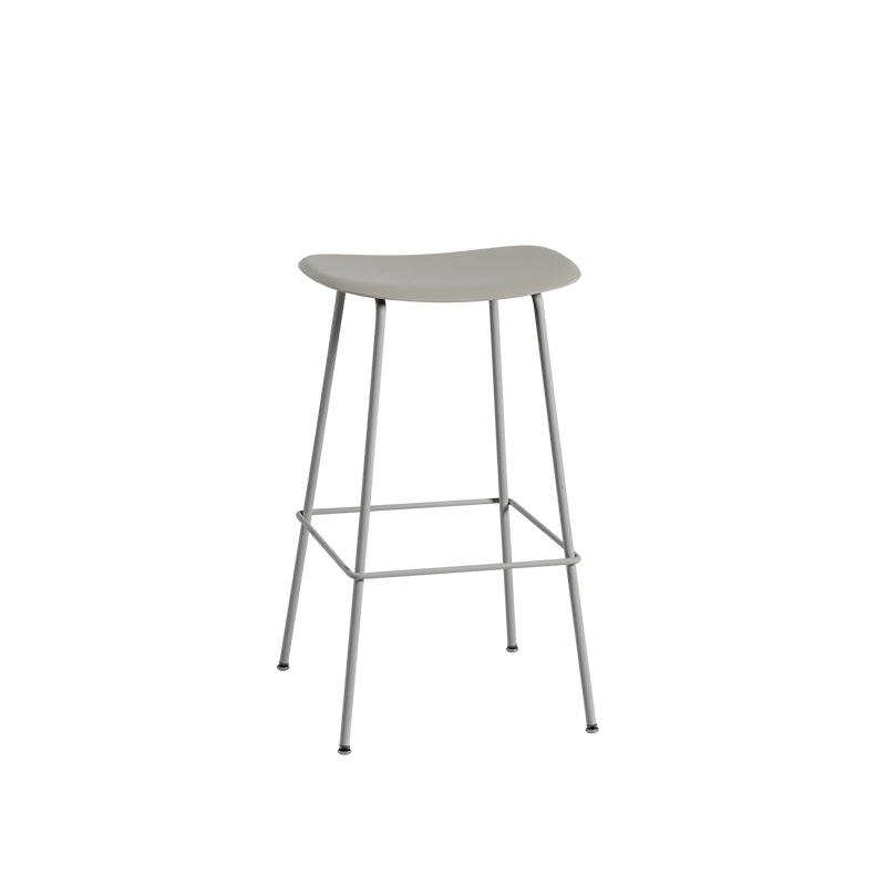 Fiber Counter/Bar Stool - Base tubolare