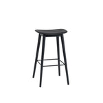 Fiber Counter/Bar Stool - Wooden base