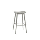 Fiber Counter/Bar Stool - Wooden base