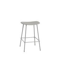 Fiber Counter/Bar Stool - Base tubolare