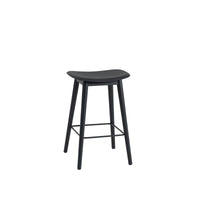Fiber Counter/Bar Stool - Wooden base