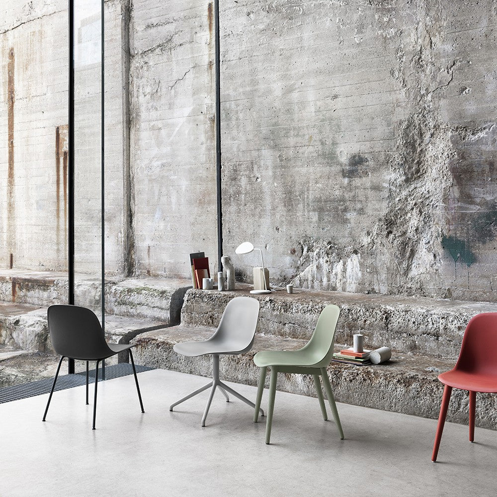 Fiber Chair - Base in legno