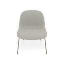 Fiber Soft Lounge Chair Muuto Clay 12 base grigio