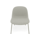 Fiber Soft Lounge Chair Muuto Clay 12 base verde polvere