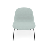 Fiber Soft Lounge Chair Muuto Fiord 721 base nero antracite