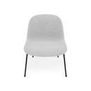 Fiber Soft Lounge Chair Muuto Hallingdal 116 base nero antracite