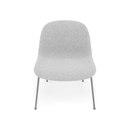 Fiber Soft Lounge Chair Muuto Hallingdal 116 base verde polvere