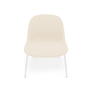 Fiber Soft Lounge Chair Muuto Hearth 1 base bianco