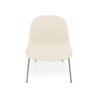 Fiber Soft Lounge Chair Muuto Hearth 1 base grigio