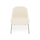 Fiber Soft Lounge Chair Muuto Hearth 1 base verde polvere
