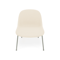 Fiber Soft Lounge Chair Muuto Hearth 1 base verde polvere