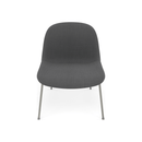 Fiber Soft Lounge Chair Muuto Remix 163 base grigio