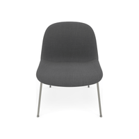 Fiber Soft Lounge Chair Muuto Remix 163 base grigio